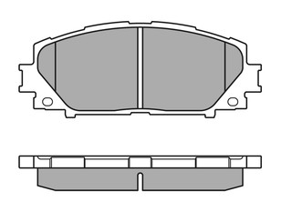 Колодки тормозные передние к-кт для Lexus CT 200H 2011-2018 новый