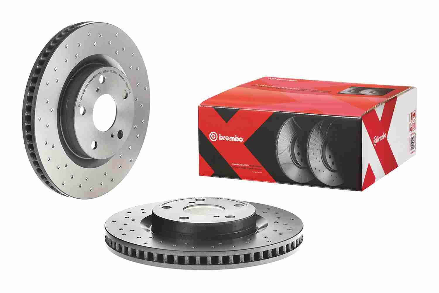 Купить Передние Тормозные Диски Brembo