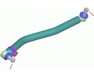 Тяга рулевая продольная для Volvo TRUCK FMX 2010> новый