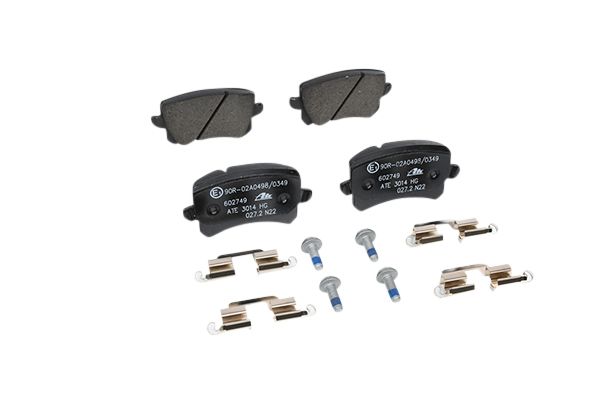 Колодки тормозные задние дисковые к-кт