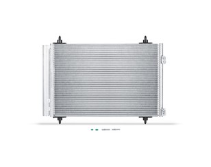 Радиатор кондиционера (конденсер) для Citroen C4 II 2011> новый