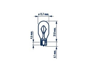 Лампа 12 для Kia Quoris 2012-2018 новый