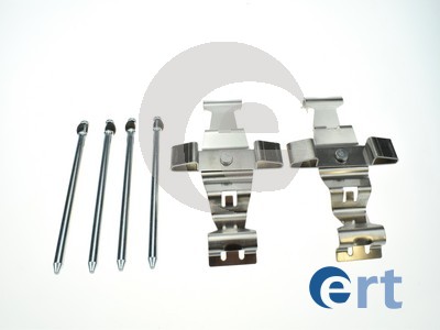 Установочный к-кт передних колодок