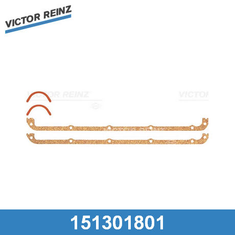 VICTOR REINZ Комплект прокладок, крышки ГБЦ Audi 100 (44, 44Q, C3) 2.0 D [CN], 2.0 D Turbo [DE, NC]