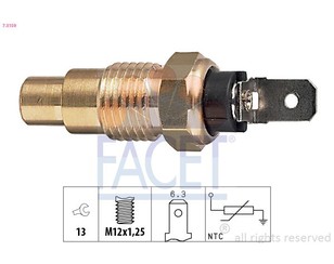 Датчик температуры на стрелку для Nissan Sunny Y10 1990-2000 новый