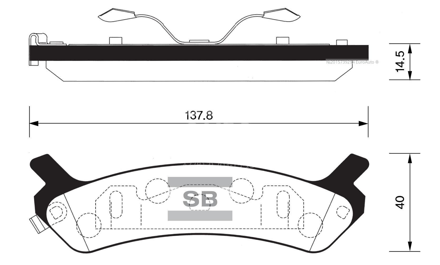 SP1058 Sangsin Колодки тормозные задние дисковые к-кт от производителя по  спец цене купить в Петрозаводске