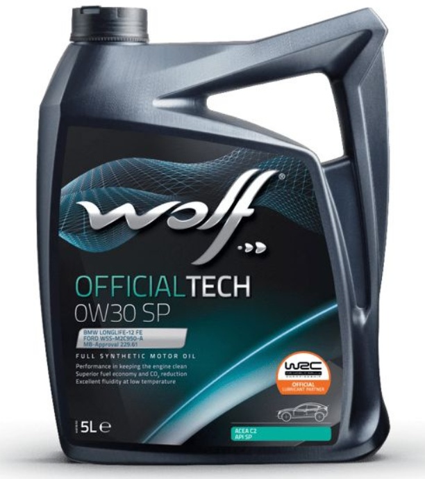Масло WOLF OFFICIALTECH 0W30 SP 5L купить в ЕвроАвто