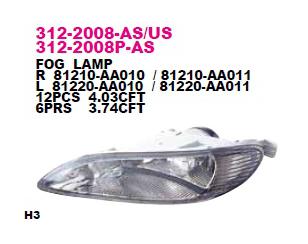 Фара противотуманная левая для Toyota Camry V30 2001-2006 новый