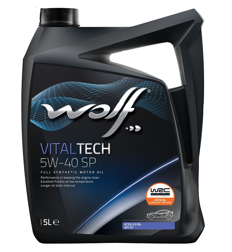 Масло WOLF VITALTECH 5W40 SP 5L купить в ЕвроАвто