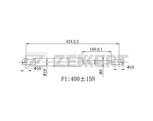 Амортизатор капота для Nissan Teana J31 2003-2008 новый