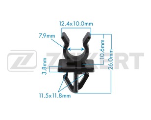Фиксатор подставки капота для Mazda Mazda 2 (DJ/DL) 2015> новый