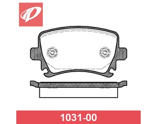 Колодки тормозные задние дисковые к-кт для Audi TT(8J) 2006-2015 новый