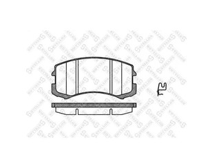 Колодки тормозные передние к-кт для Mitsubishi Lancer Cedia (CS) 2000-2003 новый