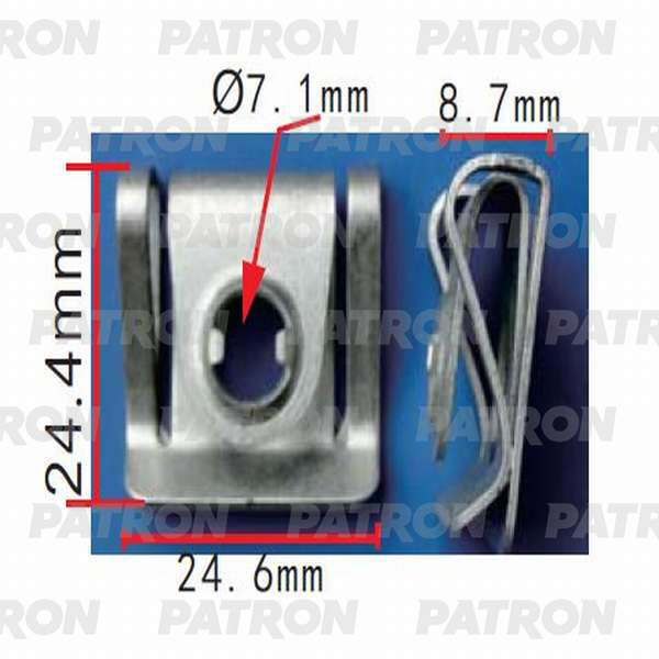 Скоба крепежная