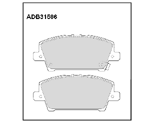 Колодки тормозные передние к-кт для Honda Civic 5D 2006-2012 новый