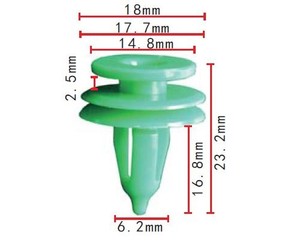 Крепеж (клоп) для Chrysler Voyager/Caravan 1996-2001 новый