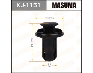 Крепеж (клоп) для Toyota Avensis Verso (M20) 2001-2009 новый