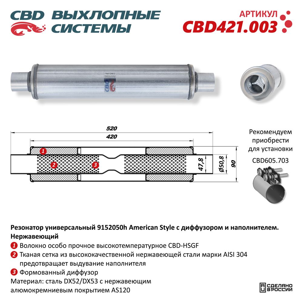 CBD421.003 CBD от 2513 руб. в Москве