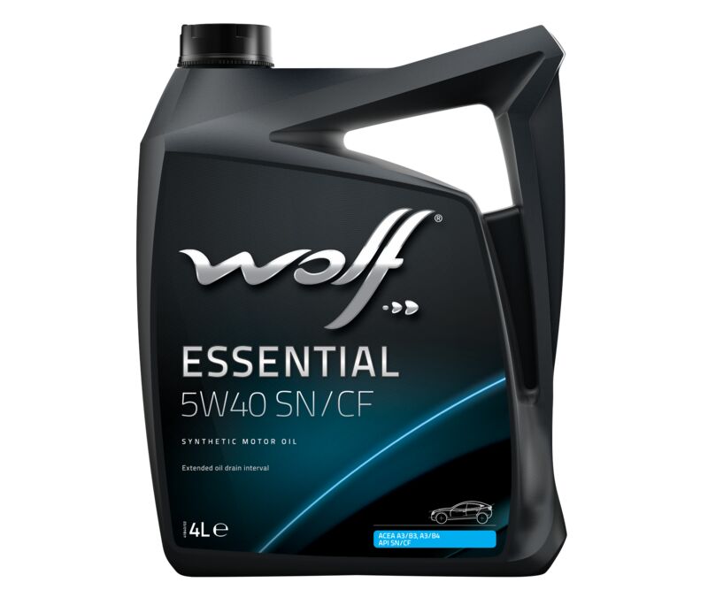 Масло WOLF ESSENTIAL SN/CF 5W40 4L купить в ЕвроАвто
