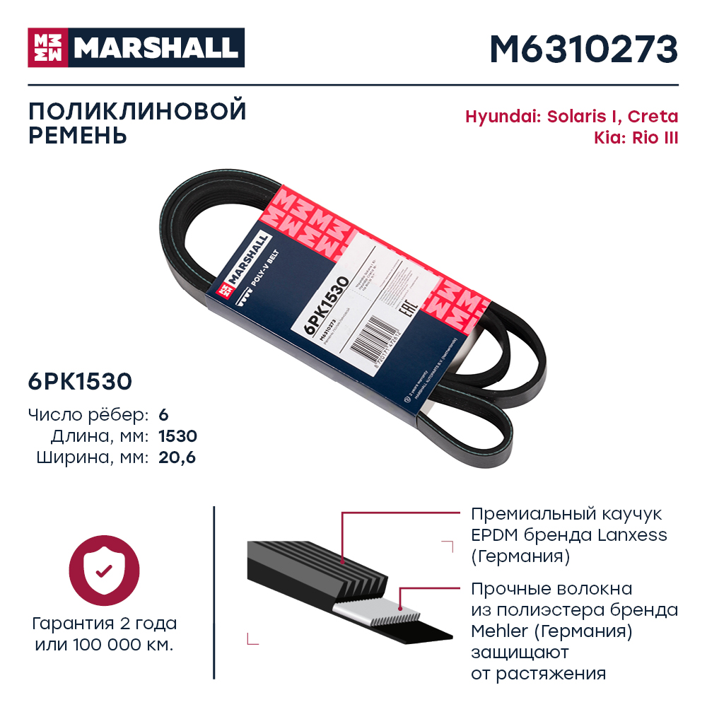 Ремень ручейковый