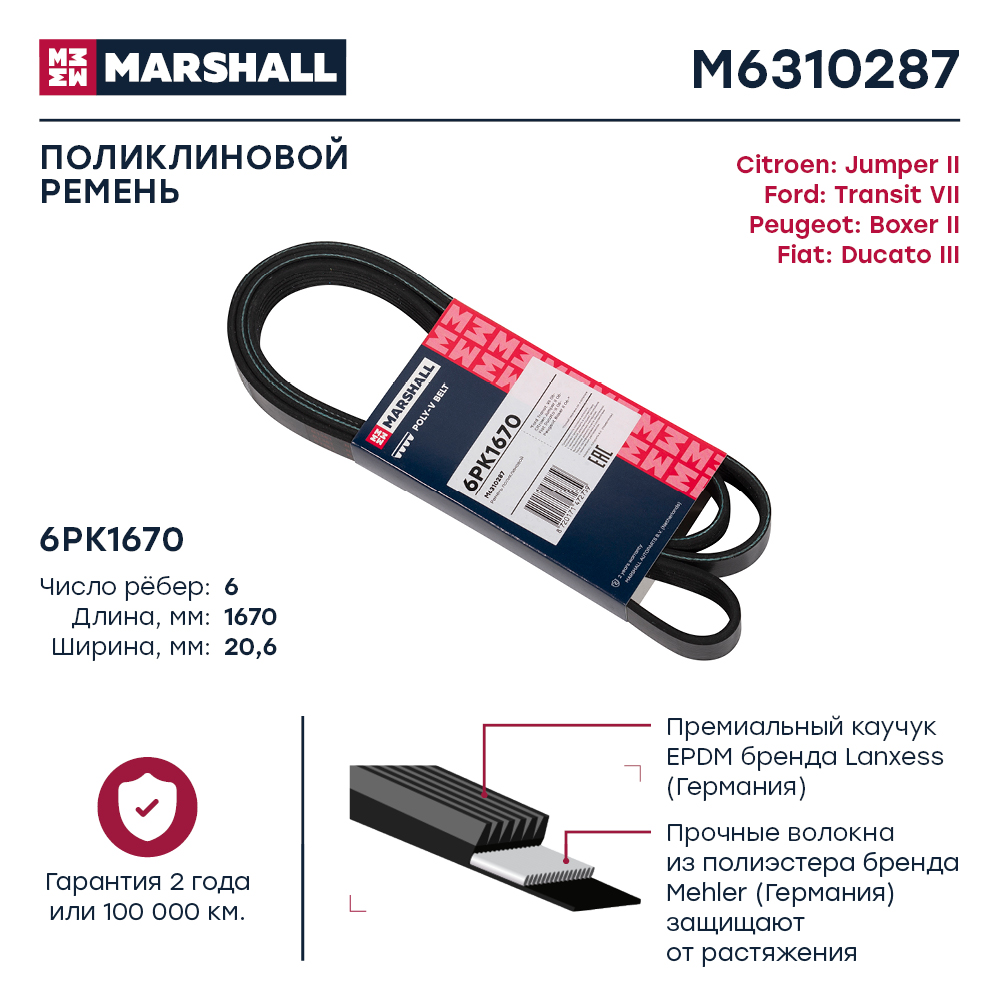 Ремень ручейковый