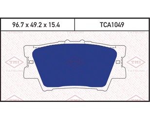 Колодки тормозные задние дисковые к-кт для Lexus ES (SV40) 2006-2012 новый