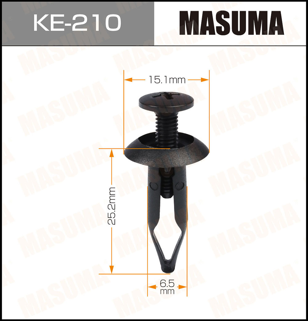 KE-210 Masuma Крепеж (клоп) от производителя по спец цене купить в  Новосибирске