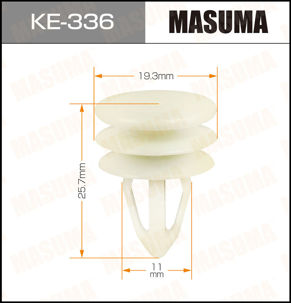 KE-336 Masuma Крепеж (клоп) от производителя по спец цене купить