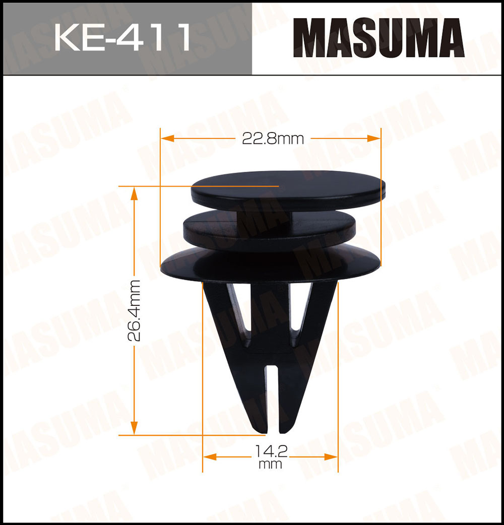 KE-411 Masuma Крепеж (клоп) от производителя по спец цене купить в  Архангельске