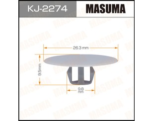 Крепеж для Mitsubishi Galant (E5) 1993-1997 новый