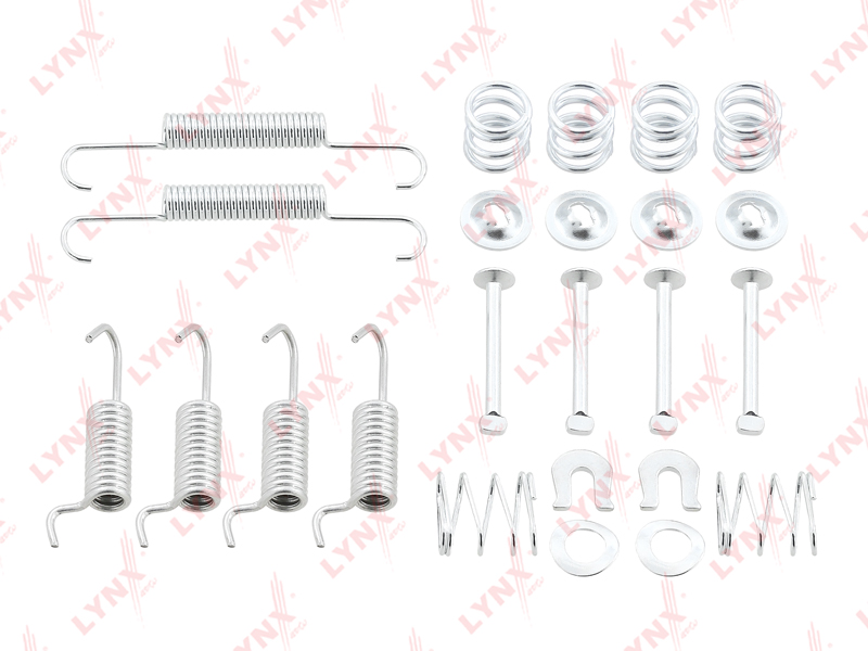 Установочный к-кт колодок ручного тормоза