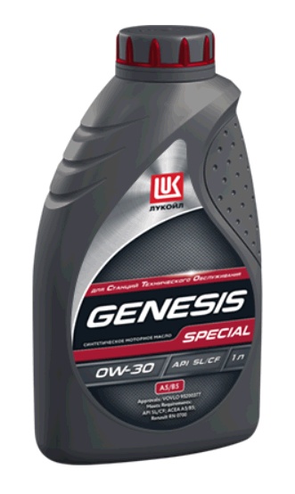 Масло ЛУКОЙЛ GENESIS SPECIAL A5/В5 0W30 1Л купить в ЕвроАвто