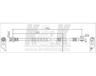 Шланг тормозной передний правый для Ford Mondeo V 2015> новый