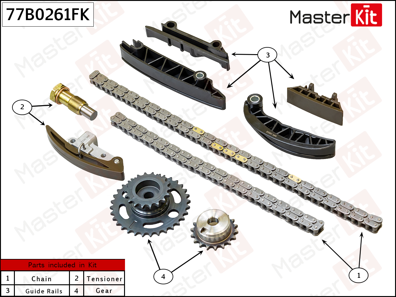 77B0261FK Master Kit от 43105 руб. в Москве