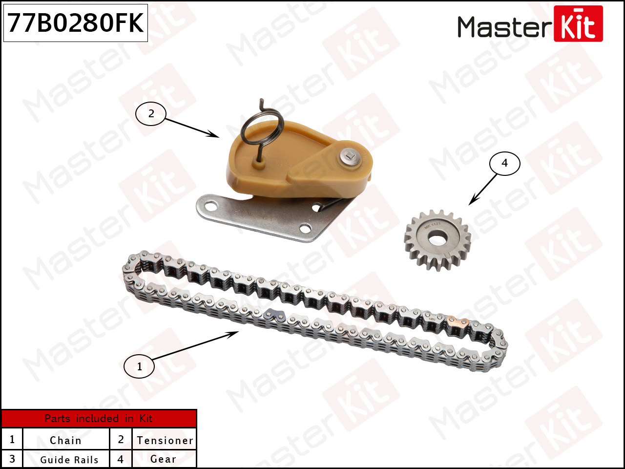 77B0280FK Master Kit от 3993 руб. для Nissan Juke (F15) 2011-2019 в Москве