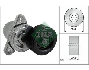 Ролик-натяжитель ручейкового ремня для Hyundai i30 2007-2012 новый