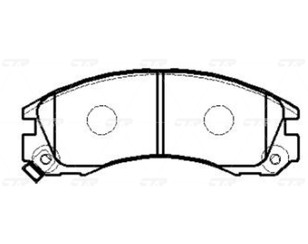 Колодки тормозные передние к-кт для Mitsubishi Pajero/Montero II (V1, V2, V3, V4) 1991-1996 новый