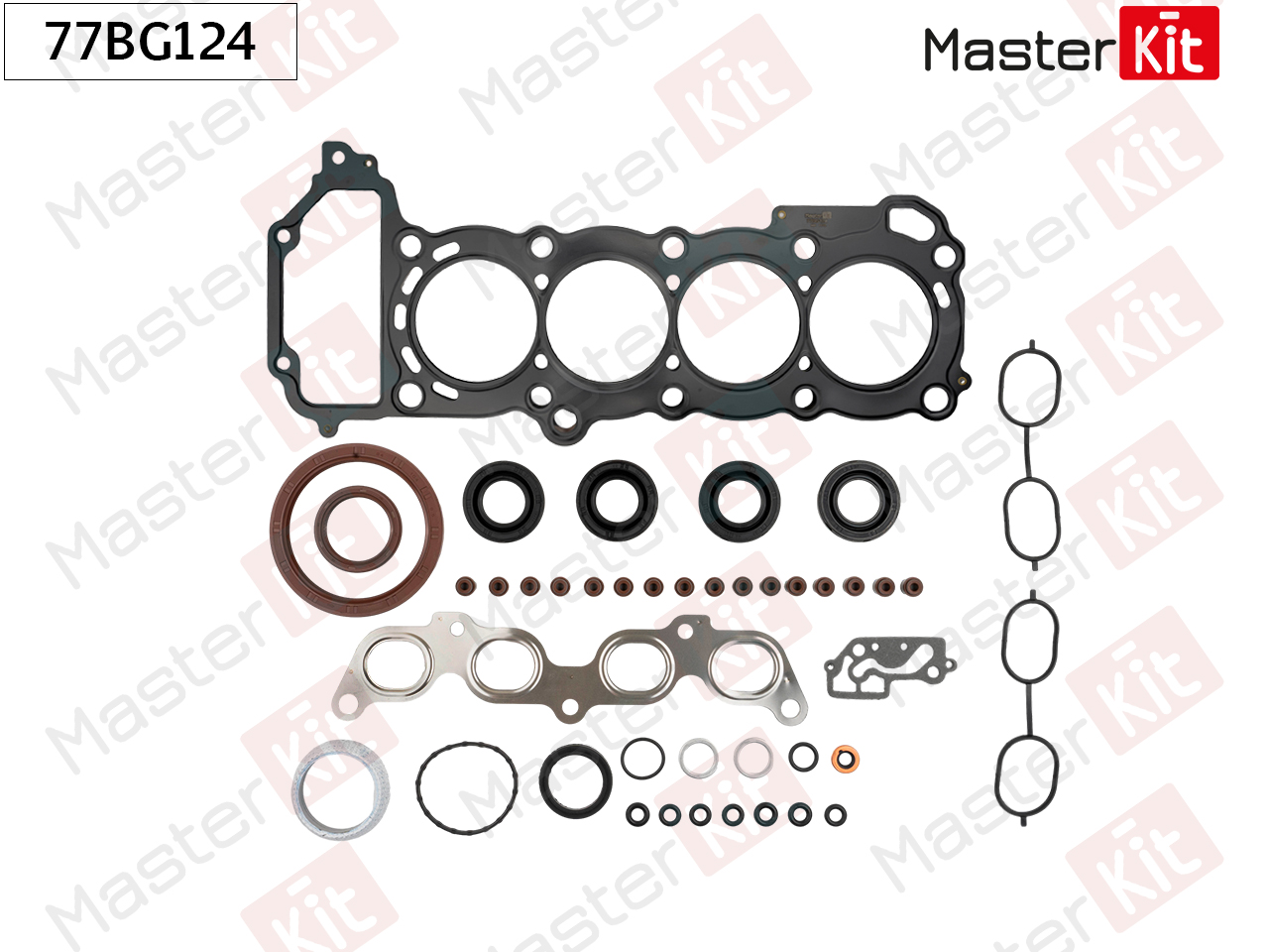 77BG124 Master Kit Набор прокладок полный от производителя по спец цене  купить в Казани