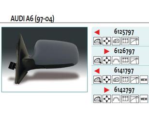Зеркало левое электрическое для Audi A6 [C5] 1997-2004 новый