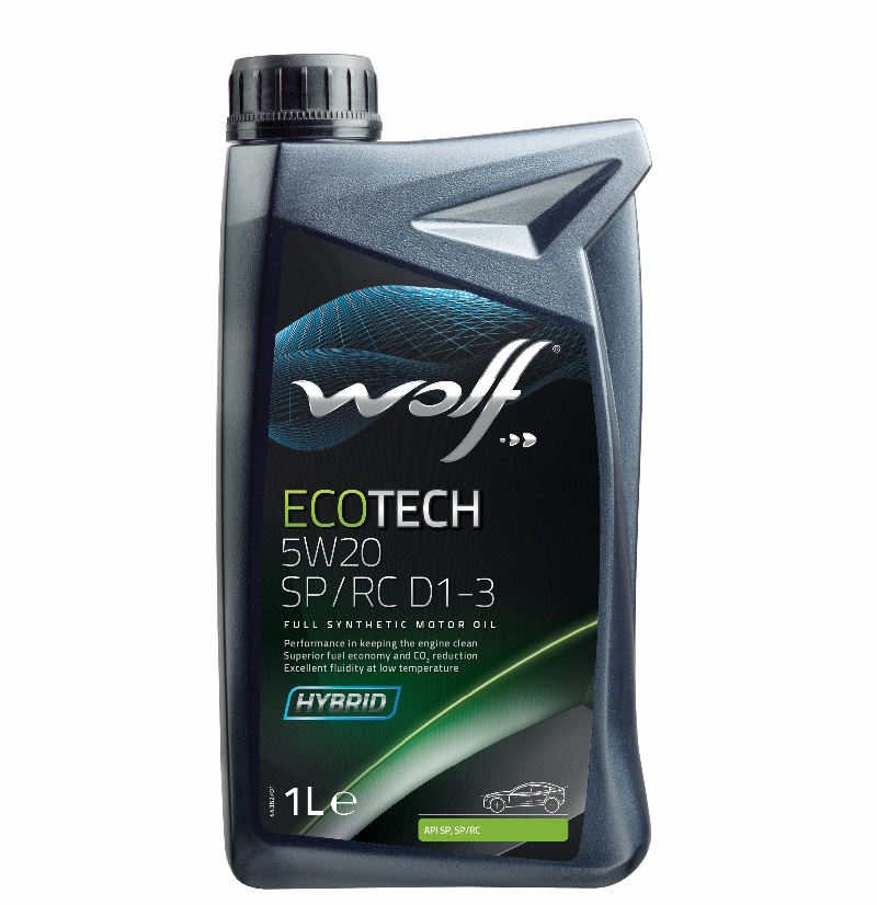 Масло WOLF ECOTECH 5W20 SP/RC D1-3 1L купить в ЕвроАвто