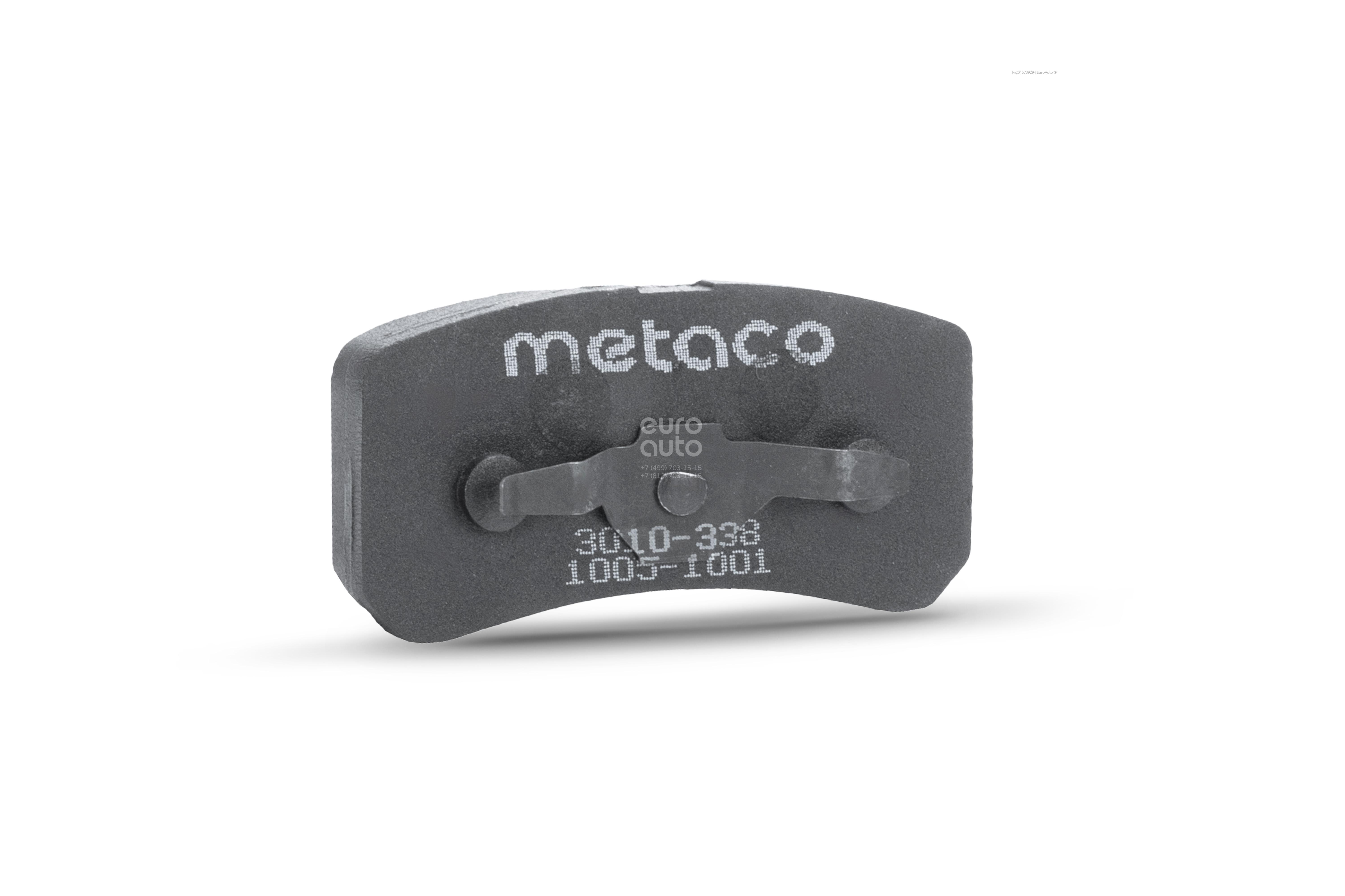 3010-338 Metaco Колодки тормозные задние дисковые к-кт от производителя по  спец цене купить в Ростове-на-Дону