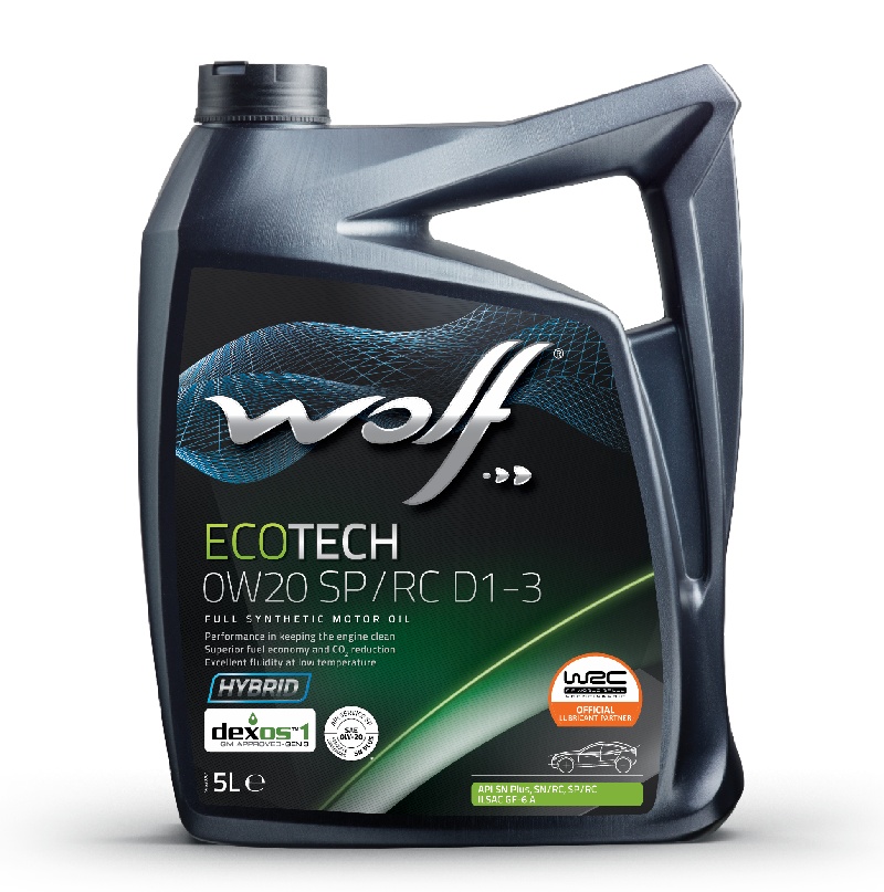 Масло WOLF ECOTECH 0W20 SP/RC D1-3 5L купить в ЕвроАвто
