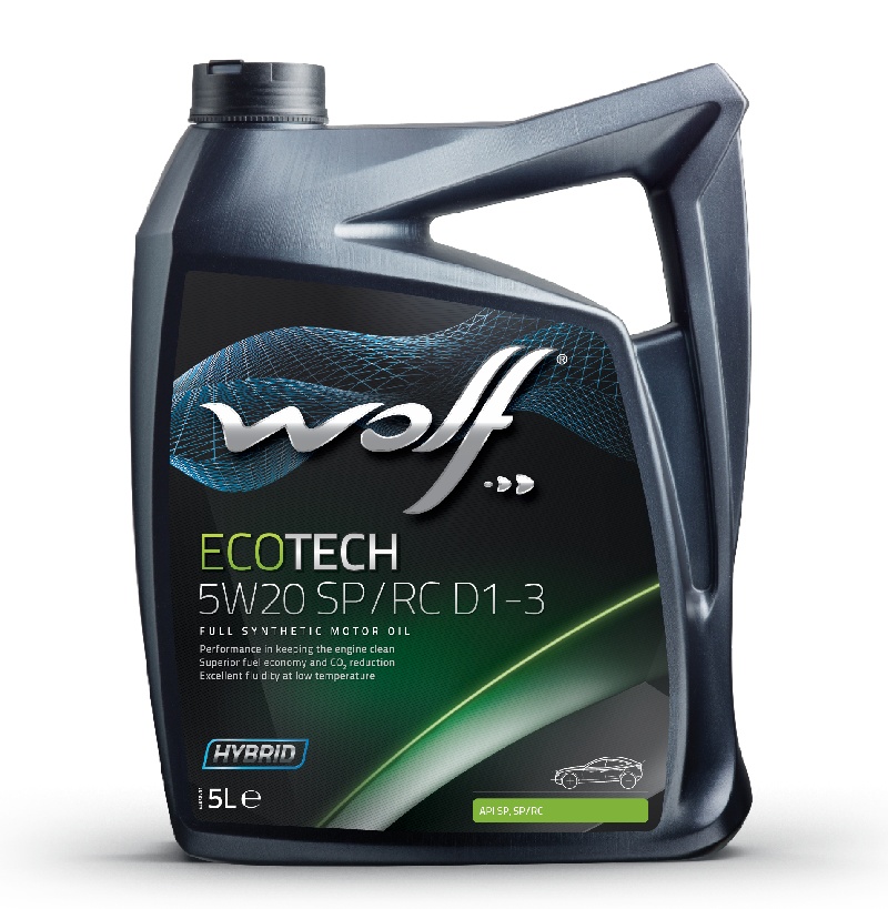 Масло WOLF ECOTECH 5W20 SP/RC D1-3 5L купить в ЕвроАвто