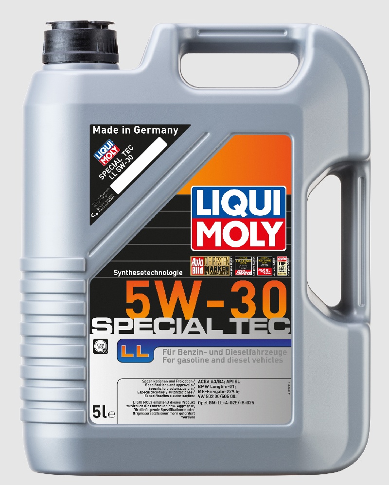 Масло LIQUI MOLY SPECIAL TEC LL 5W30 5Л купить в ЕвроАвто