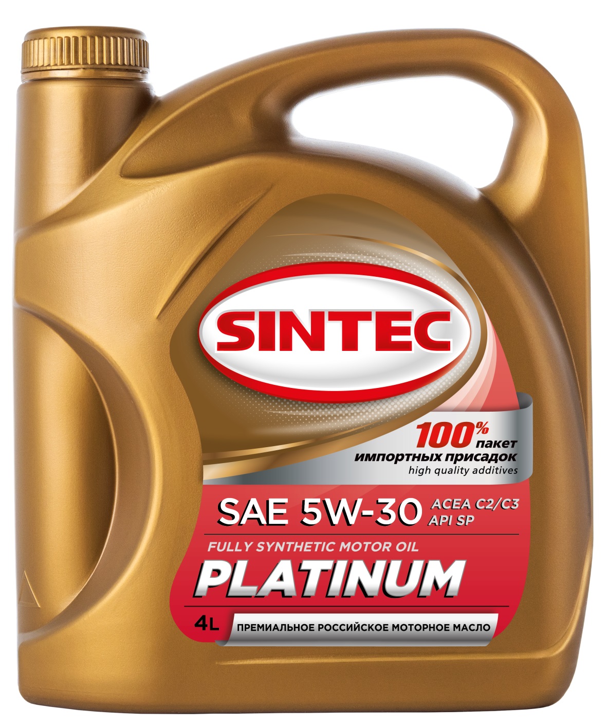 Масло SINTEC PLATINUM 5W30 4Л СИНТЕТИКА купить в ЕвроАвто