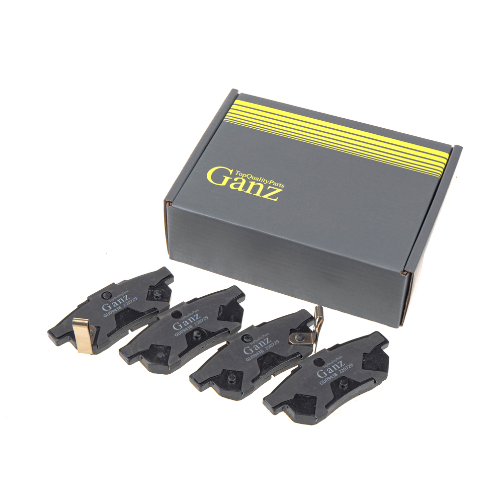 Колодки тормозные задние дисковые к-кт