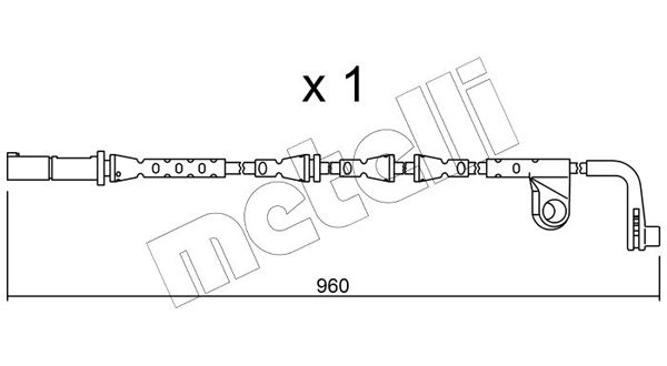 Датчик износа колодок