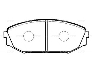 Колодки тормозные задние дисковые к-кт для Acura MDX 2001-2006 новый