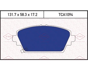 Колодки тормозные передние к-кт для Honda Accord VI 1998-2002 новый