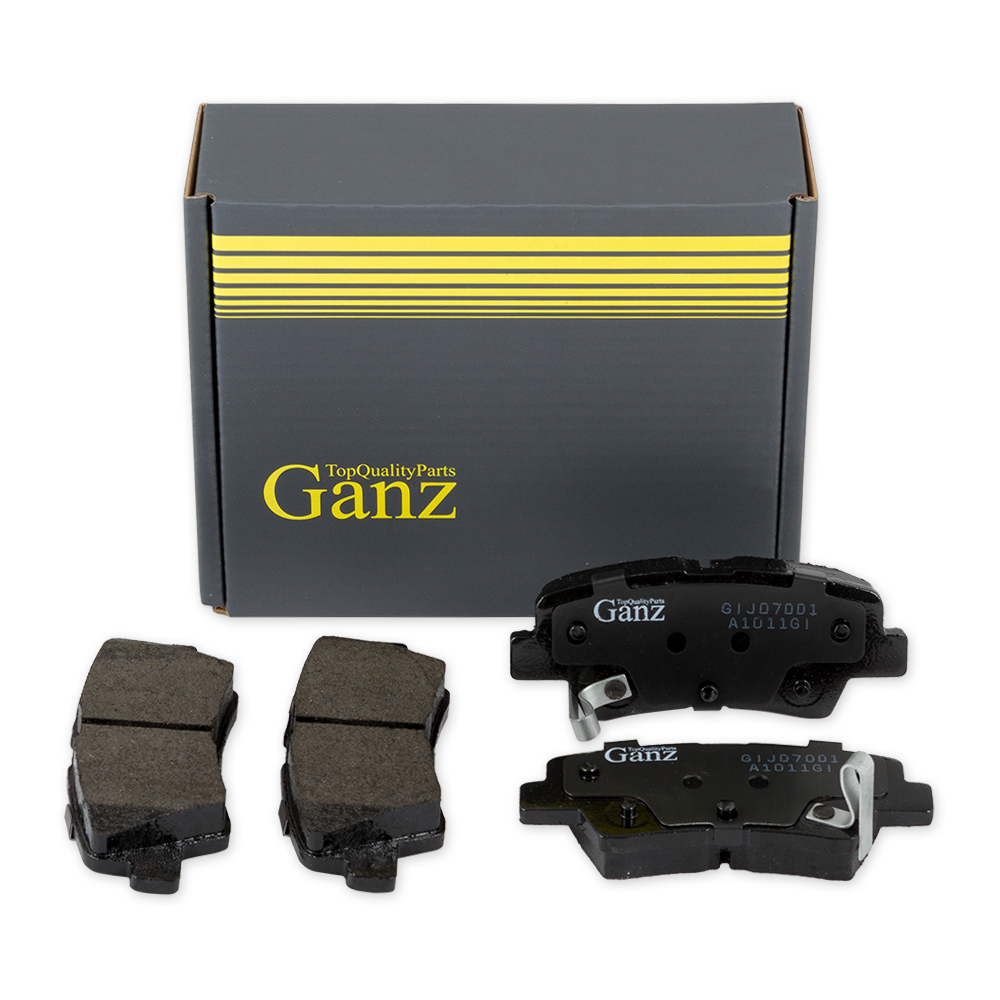 Колодки тормозные задние дисковые к-кт